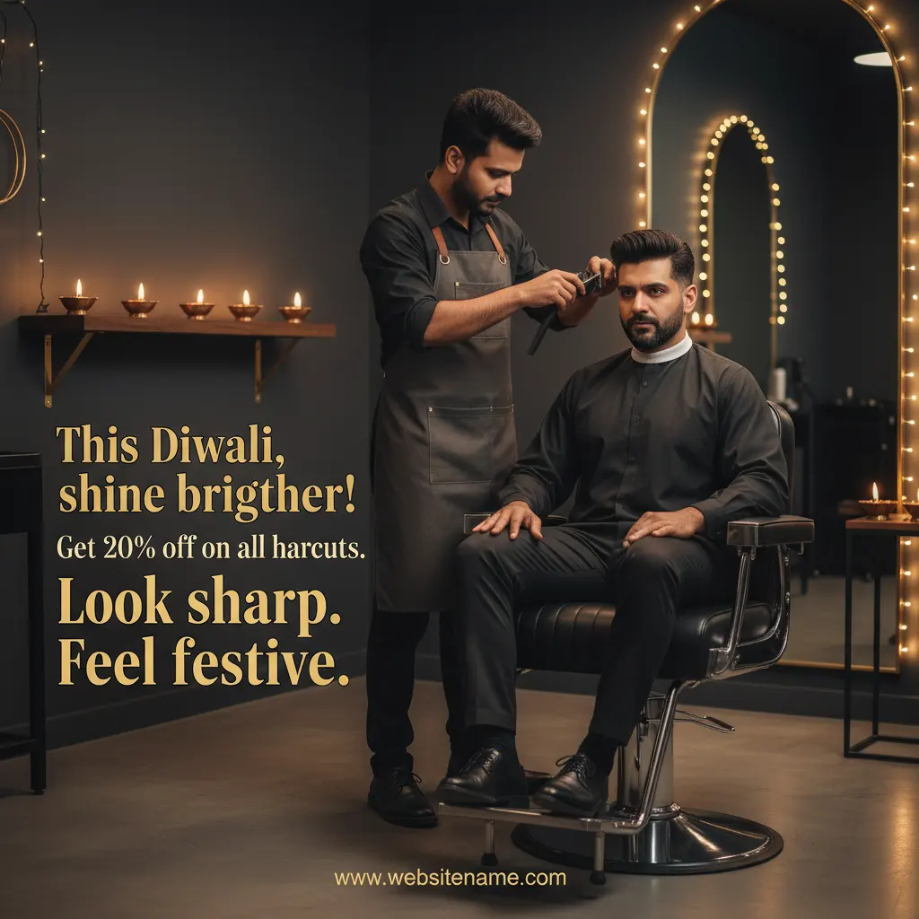 Preview - Diwali Salon Offer Instagram Ad