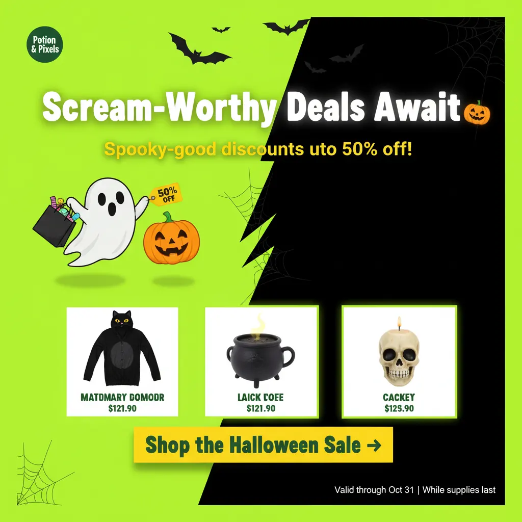 Preview - Halloween Ecommerce Sale Instagram Ad Preview - Halloween Ecommerce Sale Instagram Ad