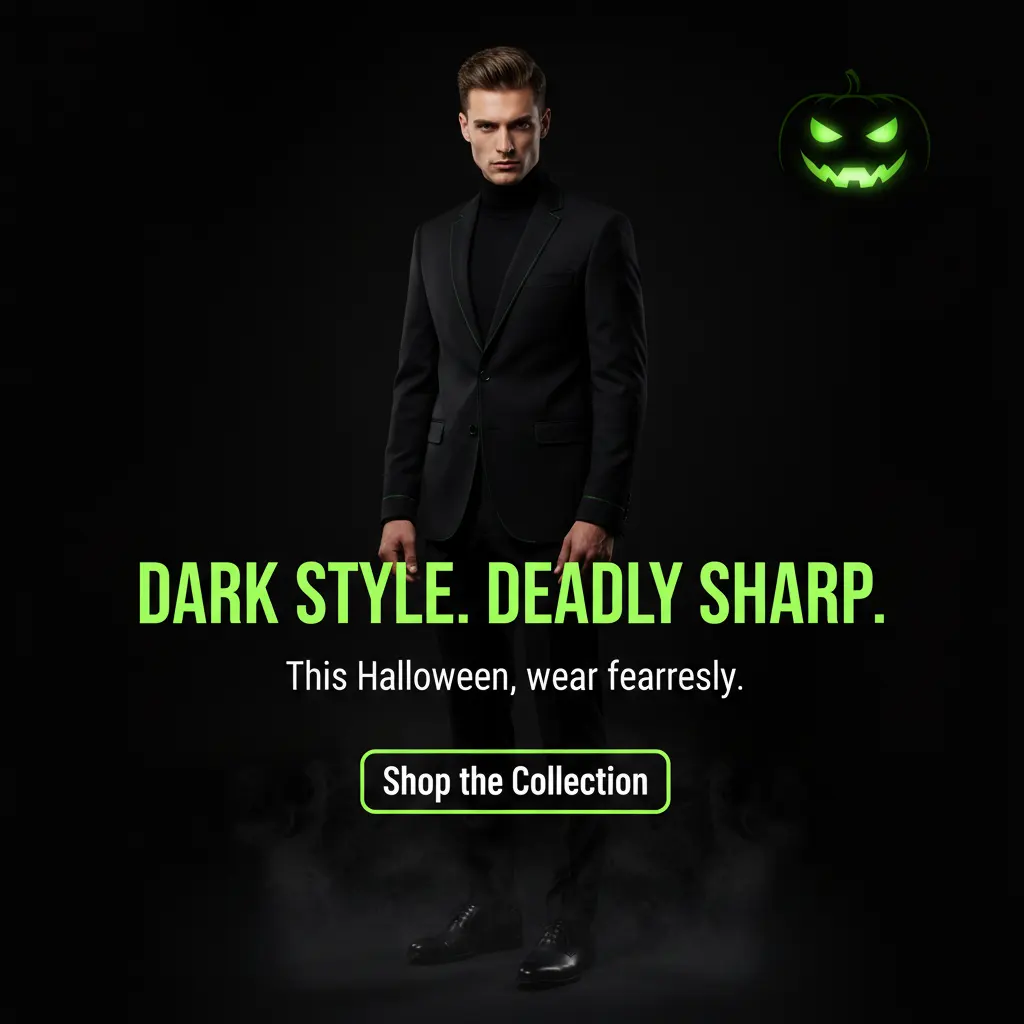 Preview - Halloween Men Fashion Instagram Ad Preview - Halloween Men Fashion Instagram Ad