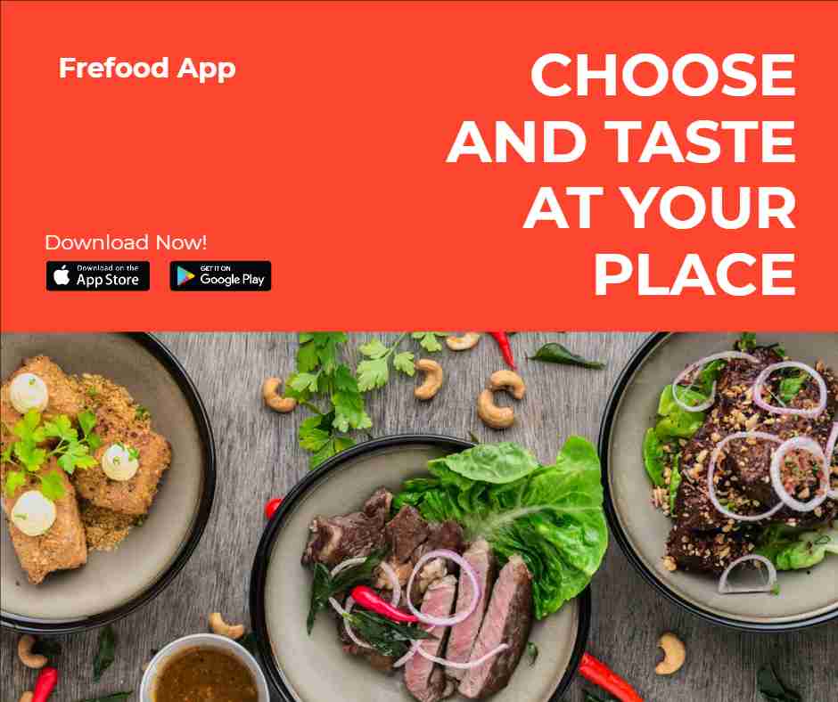 Free Food Mobile App Promotion Ad