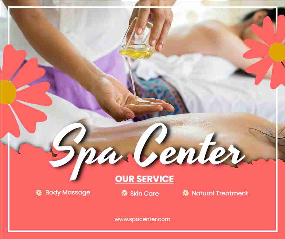 Spa Center Facebook Post
