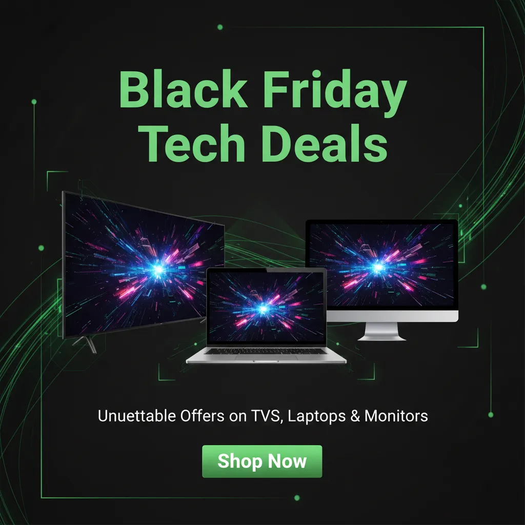 Preview - Modern Black Friday Tech Deals Instagram Ad for Technology Brands