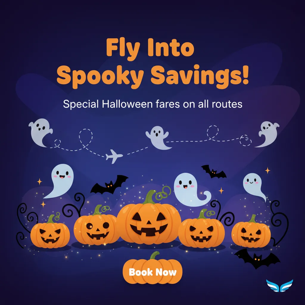 Preview - Fly Into Spooky Savings with Halloween Airline Deals