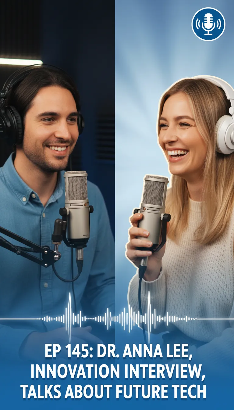 Preview - Engaging Podcast Thumbnail Design for Professional Interviews