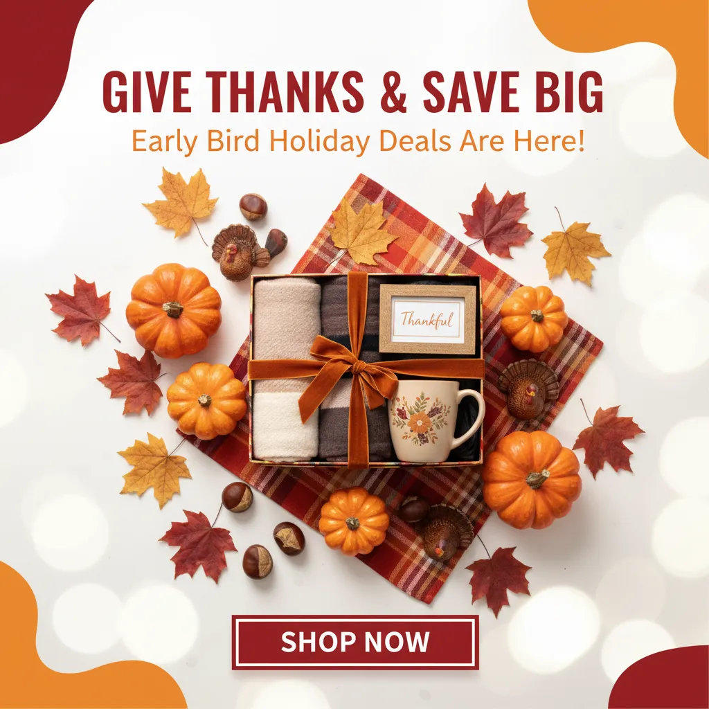 Preview - Celebrate Thanksgiving with Warmth and Exclusive Holiday Deals