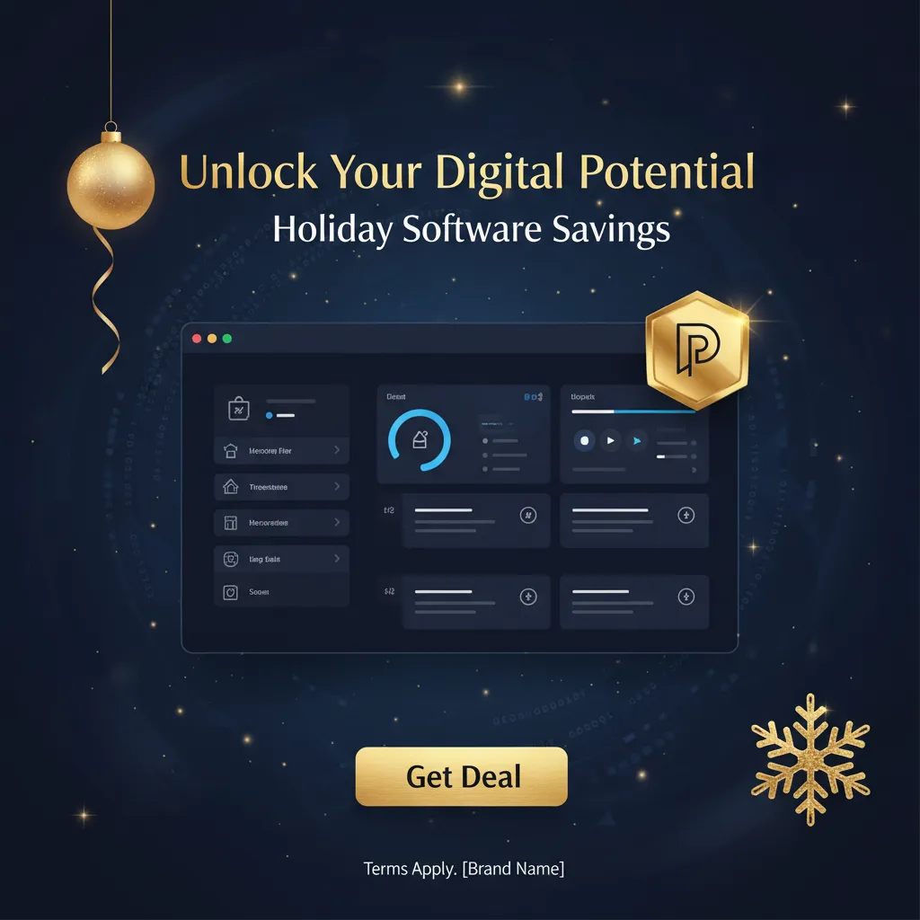 Preview - Elegant Christmas Software Bundle Ad