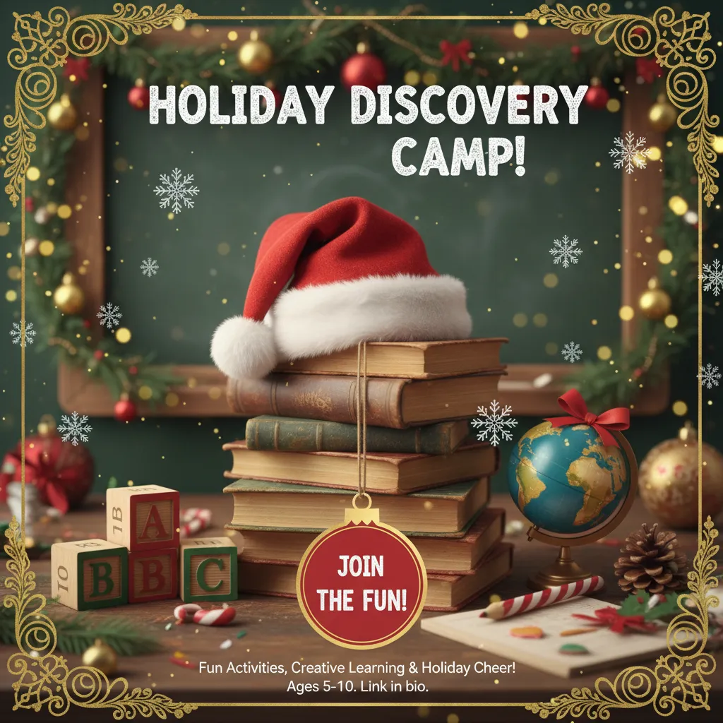 Preview - Festive Christmas Learning Camp Ad