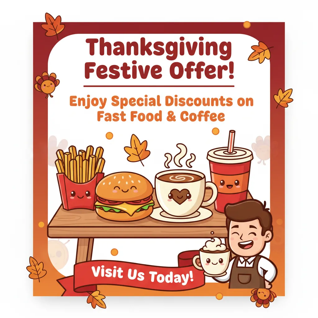 Preview - Celebrate Thanksgiving with Festive Cafe Offers and Playful Vibes