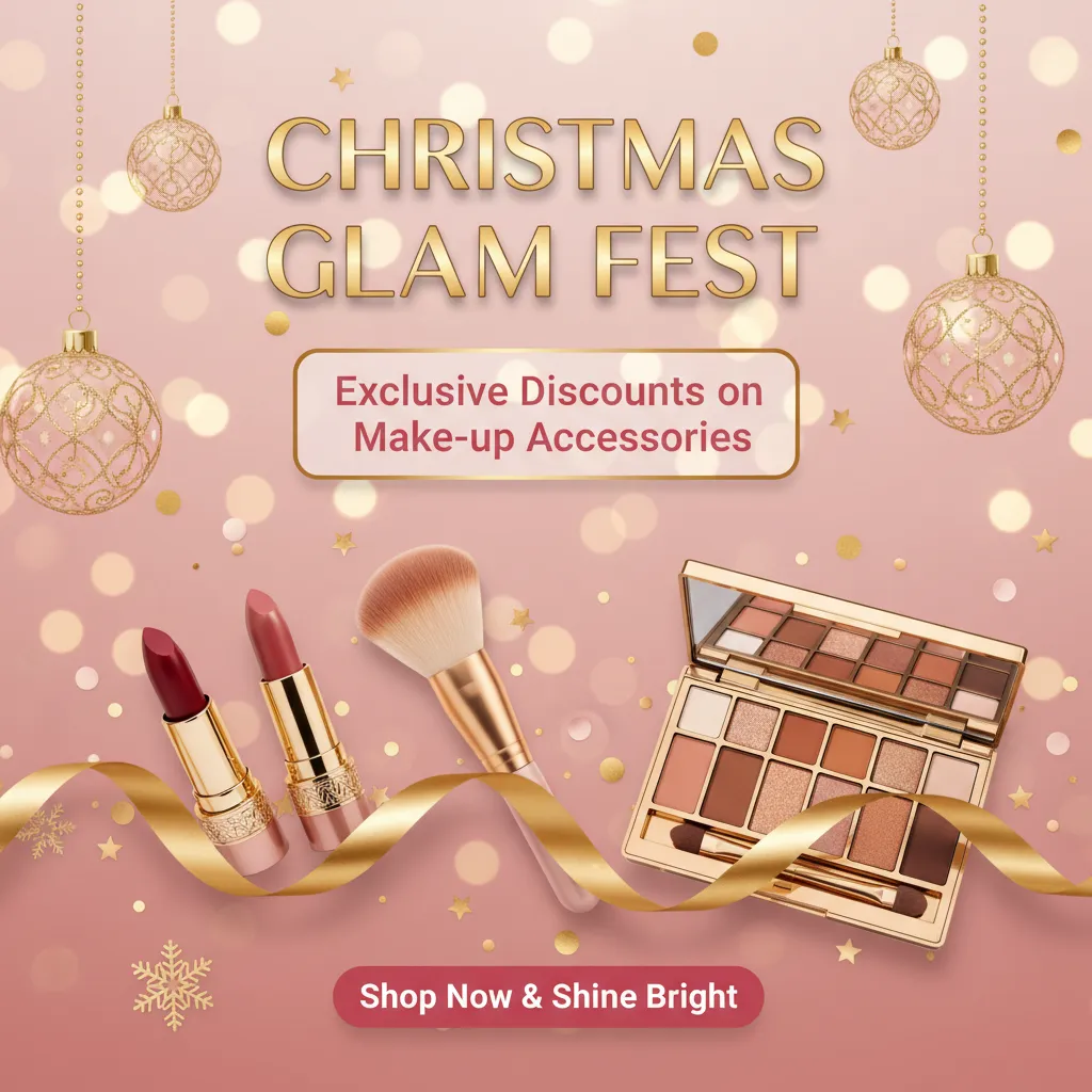 Preview - Celebrate Christmas Glam with Festive Beauty Brand Instagram Ad