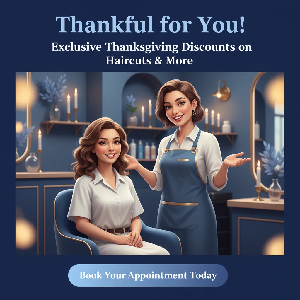 Preview - Celebrate Thanksgiving with Exclusive Salon Offers in Elegant Blue Hues