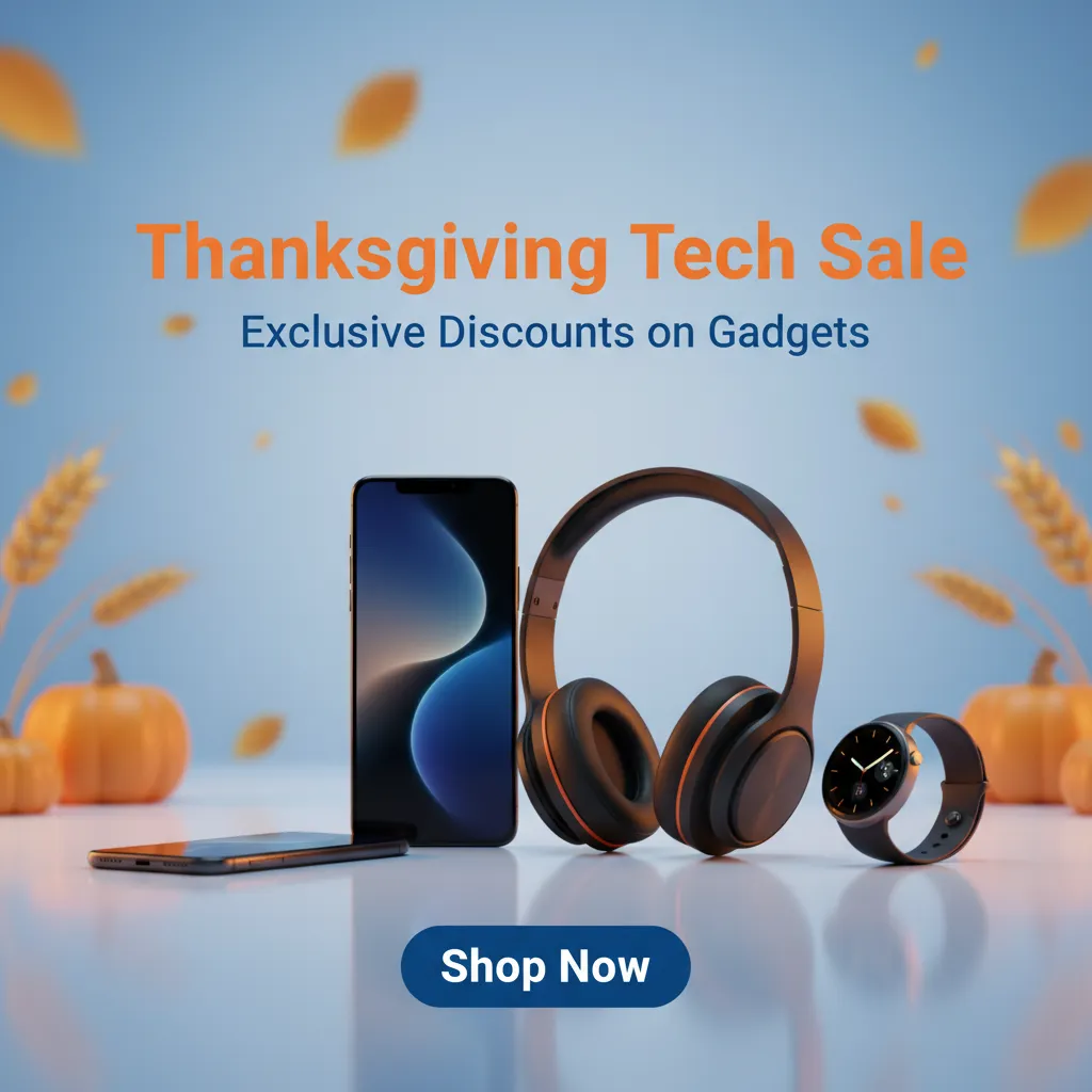 Preview - Celebrate Thanksgiving with Exclusive Tech Deals for Shoppers