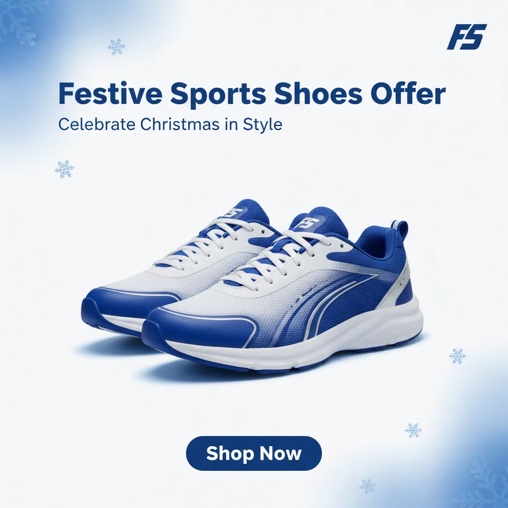 Preview - Celebrate Christmas in Style with Festive Sports Shoes