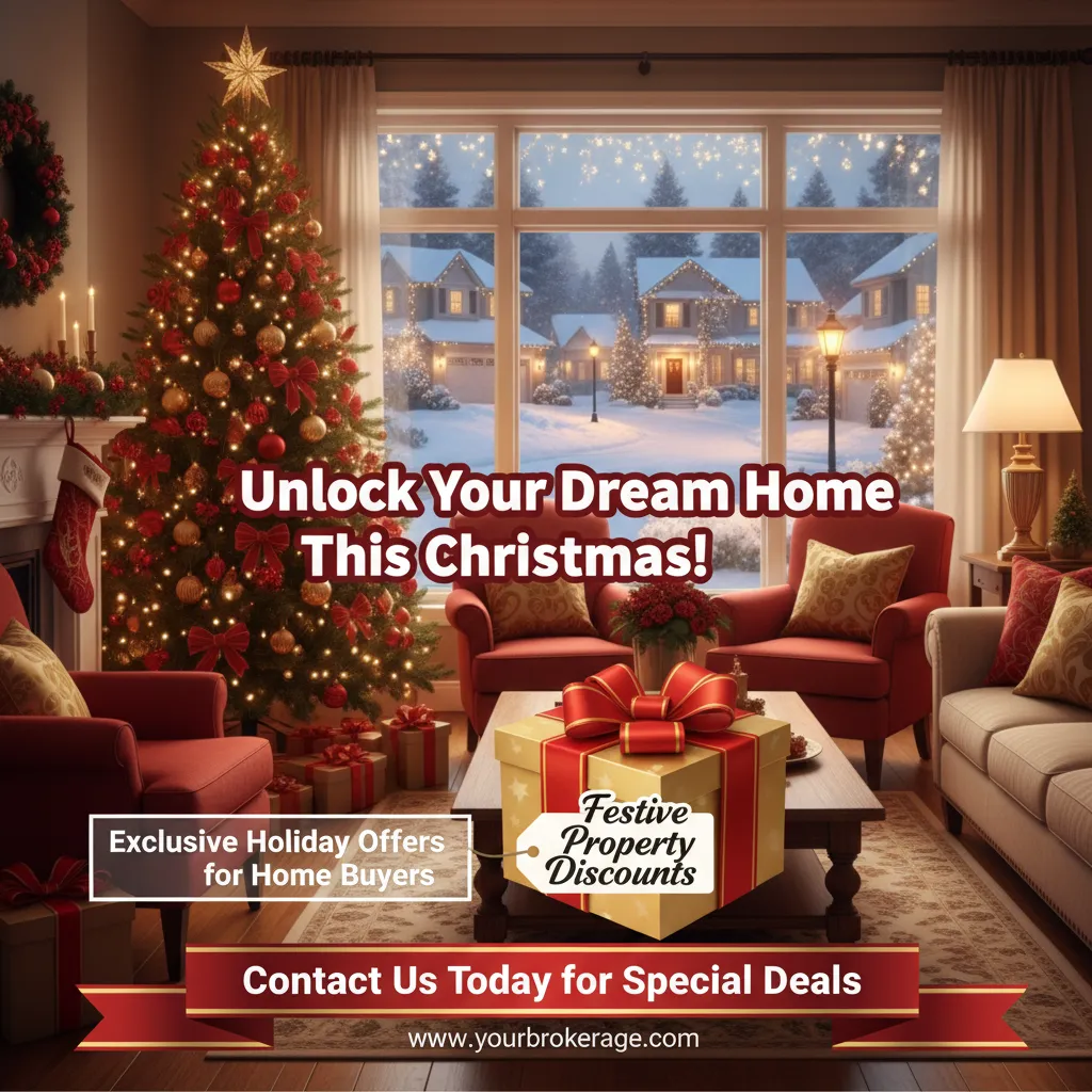 Preview - Celebrate Christmas with Exclusive Real Estate Offers in a Cozy Home